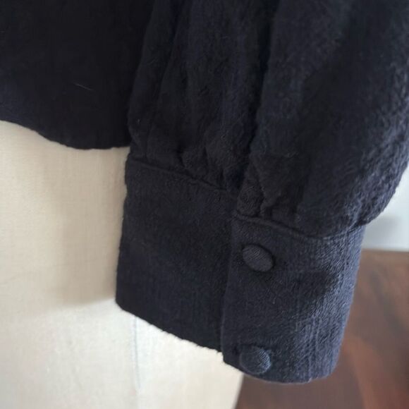 INC International Concepts Long Sleeve Cotton Button Down Top Size XS - Picture 5 of 11